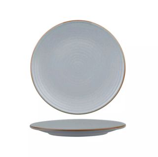 Zuma Bluestone Round Coupe Ribbed Plate 210mm
