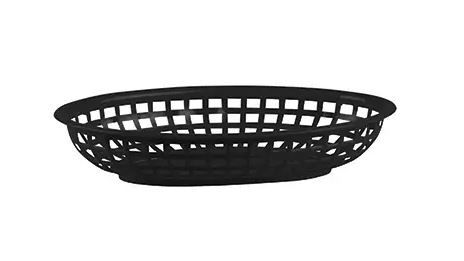 Moda Serving Basket PP Oval 240 X 150 X 50mm Black