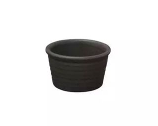 Zuma Charcoal Ribbed Ramekin 85mm 50mm