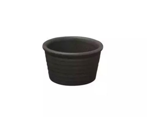 Zuma Charcoal Ribbed Ramekin 85mm 50mm