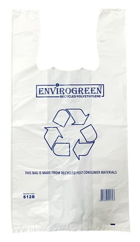 Reusable Singlet Bag Printed Medium (Qld Compliant)