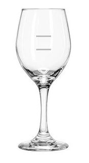 Libbey Perception White Wine Glass Double Pour Line 150ml/250ml