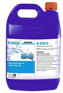 Winterhalter B200S Liquid Glass Wash Rinse Aid 5l