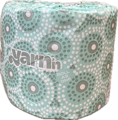 Yarn'n Toilet Tissue Recycled 3 Ply 360 Sheet Mint Wrapped