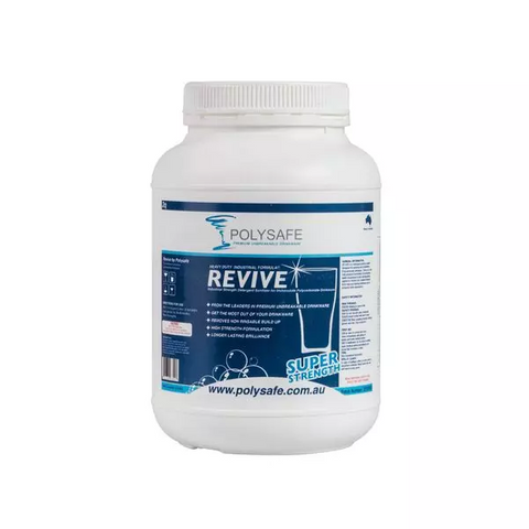 Polysafe Polyclean Revive Glass Cleaner 2.5kg