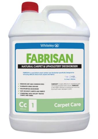Whiteley Fabrisan Carpet & Upholstery 5l