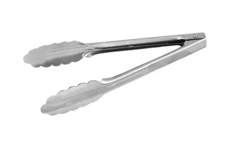 Utility Tongs Extra Heavy Duty Stainless Steel 300Mm