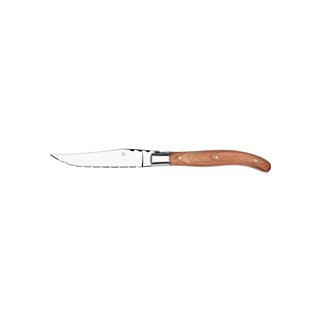 Paris Steak Knife Pointed Tip Pakawood Handle