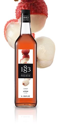 Lychee 1 Litre Genuine French Gourmet Syrup