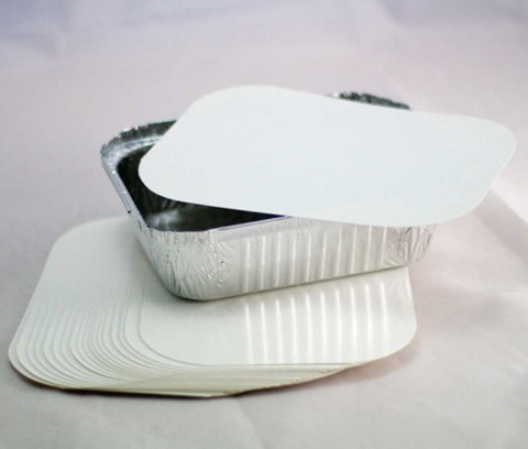 Envirochoice Lid Poly Lined To Suit C-FC360 White 224 X 224mm