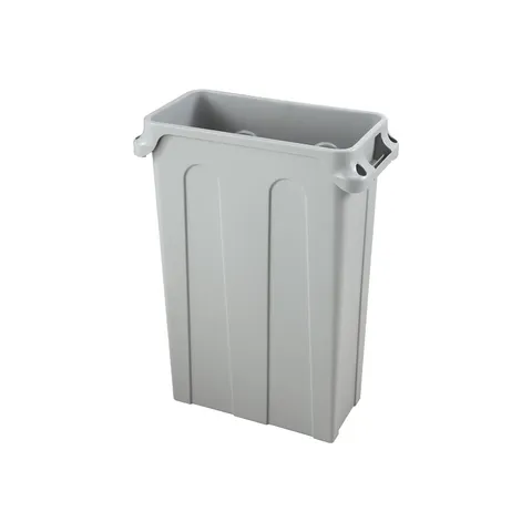 Jiwins Vented Channel Bin Grey 76lt 566 x 279mm