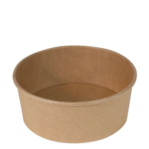 Salad Bowl PE Lined Kraft 24oz /300