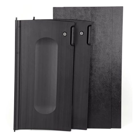 Rubbermaid Janitorial Cart Door Kit Black