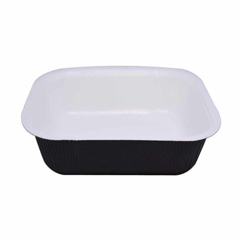 Black/White Prin Deep Oblong .9L Ctn300