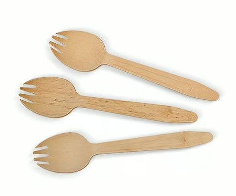 Wooden Spork 165mm