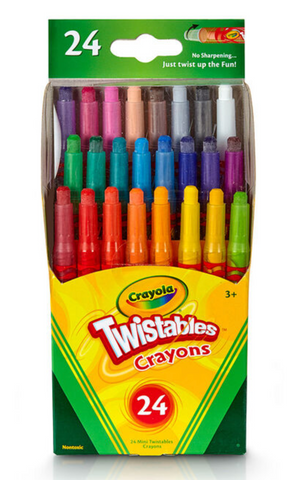 Crayon Crayola Twistable Minis 24Pk