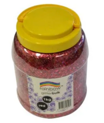 Glitter Red 1Kg