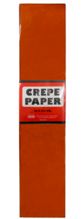 Crepe Paper Orange - Single Pack