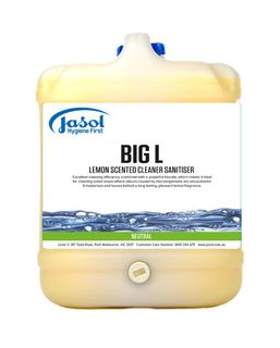 Jasol Big L Lemon Cleaner Sanitiser 20Lt