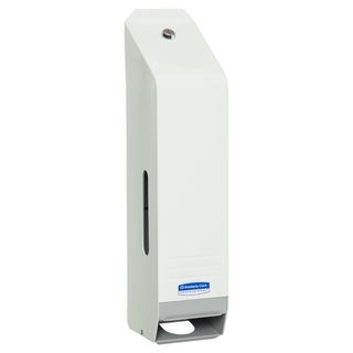 KCA White Enamel Triple Roll Dispenser