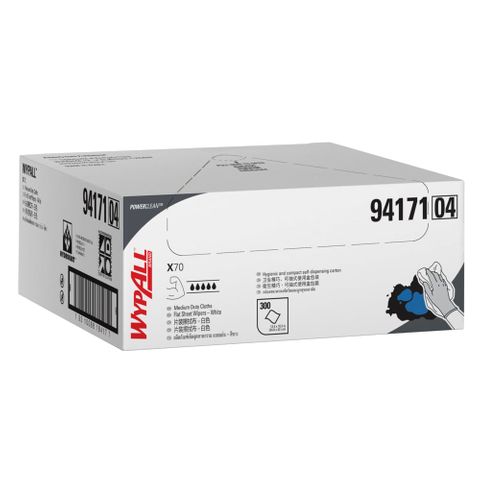 Wypall X70 Wiper White 42Cmx35Cm / 300