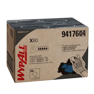 KCA Wypall X80 Brag Box White / 150