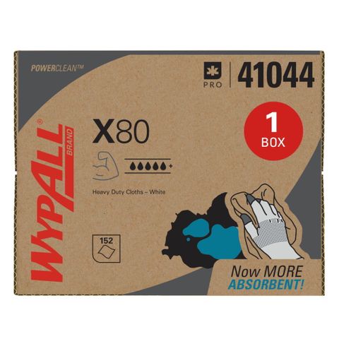 KCA Wypall X80 Brag Box White / 150
