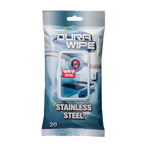 Oates Durawipe Stainless Steel 17X20Cm