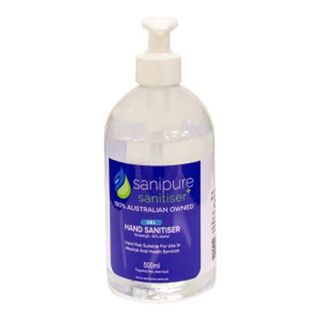 250Ml Hand Sanitiser Gel Pump 80% Alc 12/Carton