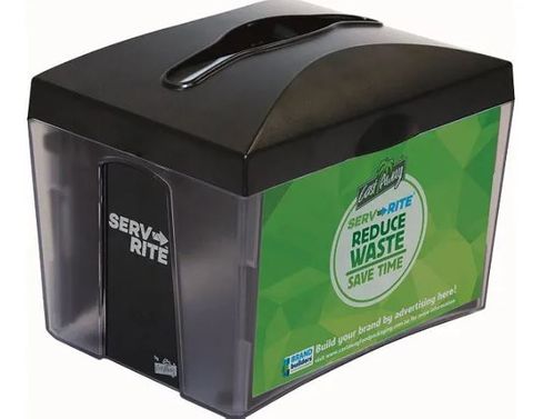 Napkin Serv-Rite Dispenser 220 X 160 X 155 Mm