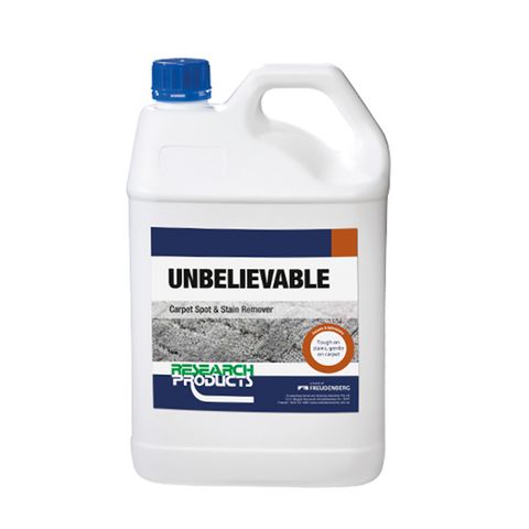 Research Carpet Stain Remover Unbelievable 5L