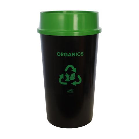 Sabco EnviroPlastic Recycling Station Kit Green Organics 60l