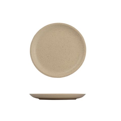 Luzerne Round Plate Dune Clay 231mm