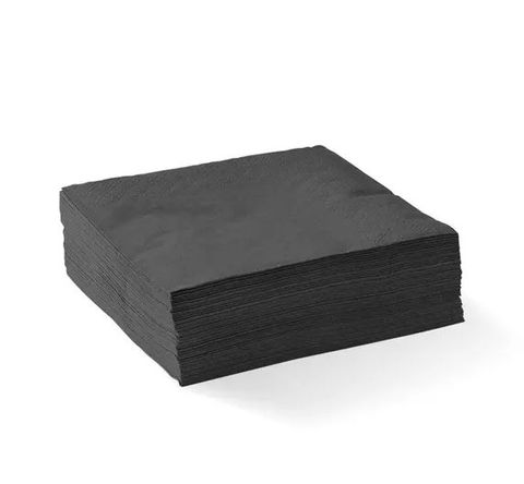 Napkin Cocktail 2Ply Black