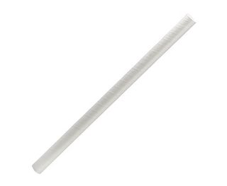 Paper Straw Jumbo Plain White