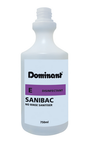 Dominant Dispensing Bottle 750ml Printed Sanibac