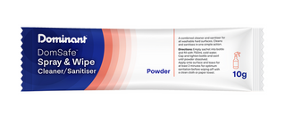 Dominant DomSafe Spray & Wipe 10g Sachets