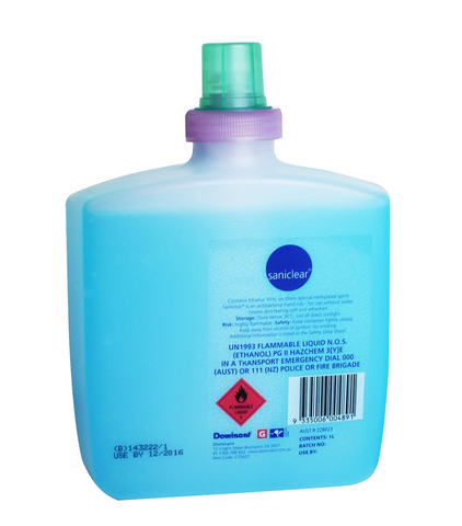 Dominant Saniclear Pod 1l To Suit Luna Dispenser CTN6