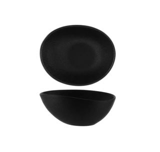 Tablekraft Black Triangular Bowl  110 X 95 X 45mm