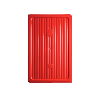 Gastroplast Food Pan Cover 1/1 Polypropylene Red