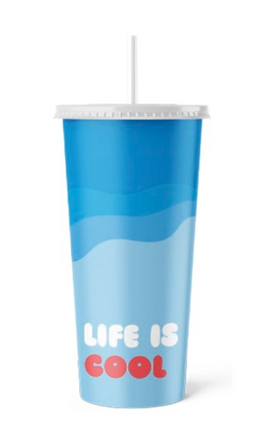 Aqueous Paper Cold Cup 24oz