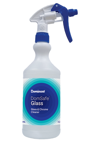 Dominant Dispensing Bottle 750ml DomSafe Glass Triggers & Labels