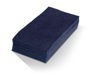 Dinner Napkin Quilted GT Fold 2 Ply Black