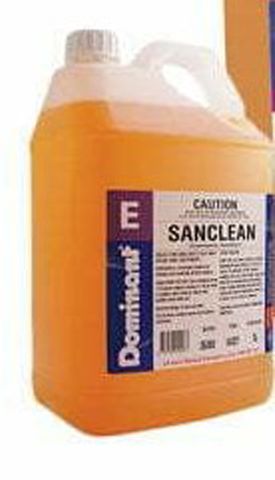 Dominant Sanclean S&W Cleaner Ctn2X 5Lt