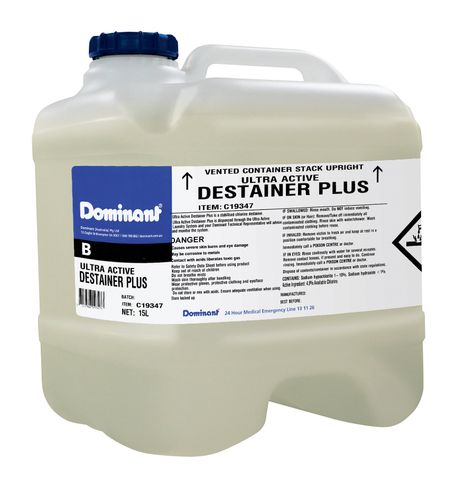 Dominant Ultra Active De-Stainer Plus 15L