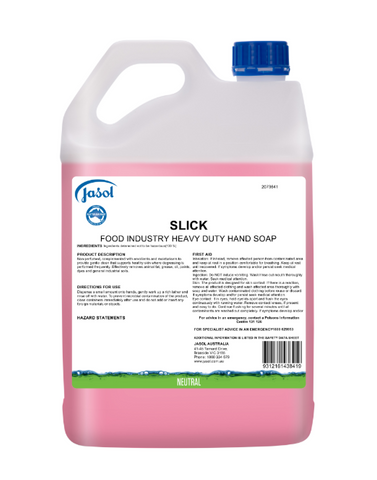 Jasol Slick Food Industry Liquid Hand Soap 5L