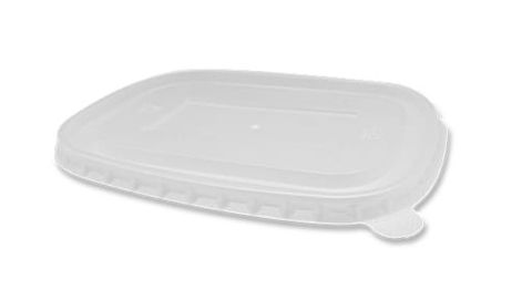 Lid Rectangular Container CPLA fits 500-1000ml