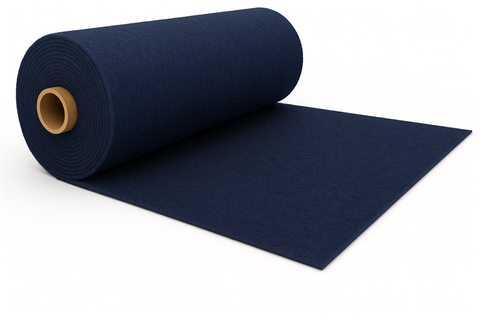 Wool Kersey Navy- 101 Cms