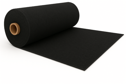 Wool Kersey Black- 101 Cms