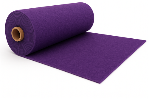 Wool Kersey Purple- 101 Cms